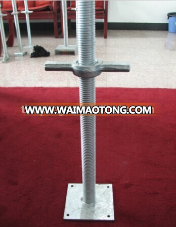 concrete formwork scaffolding u head jack base with jack nut